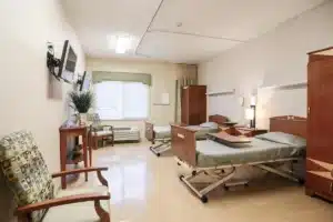 A semi private room at North Royalton