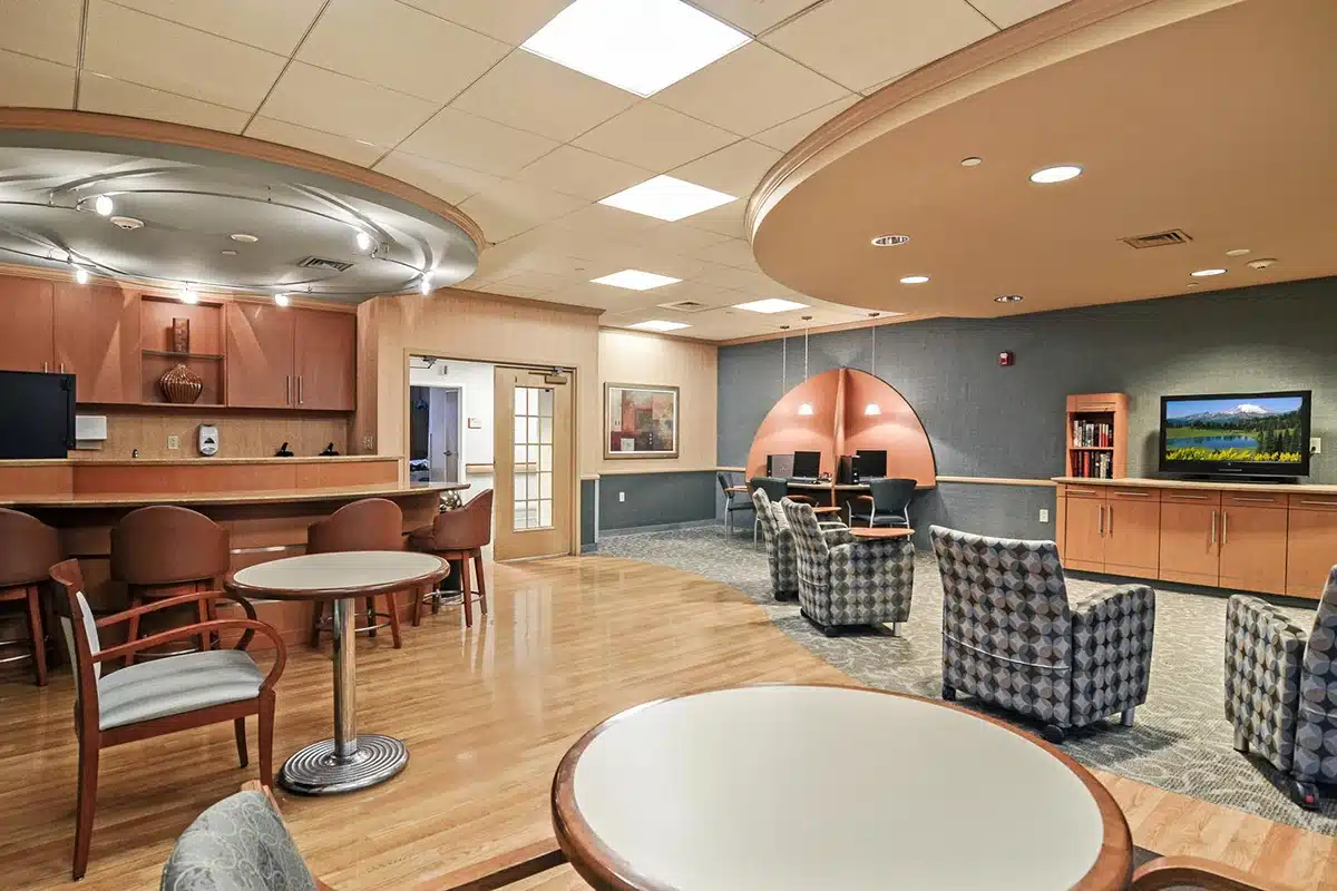 A common room at North Royalton