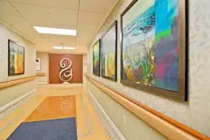 An art gallery at North Royalton